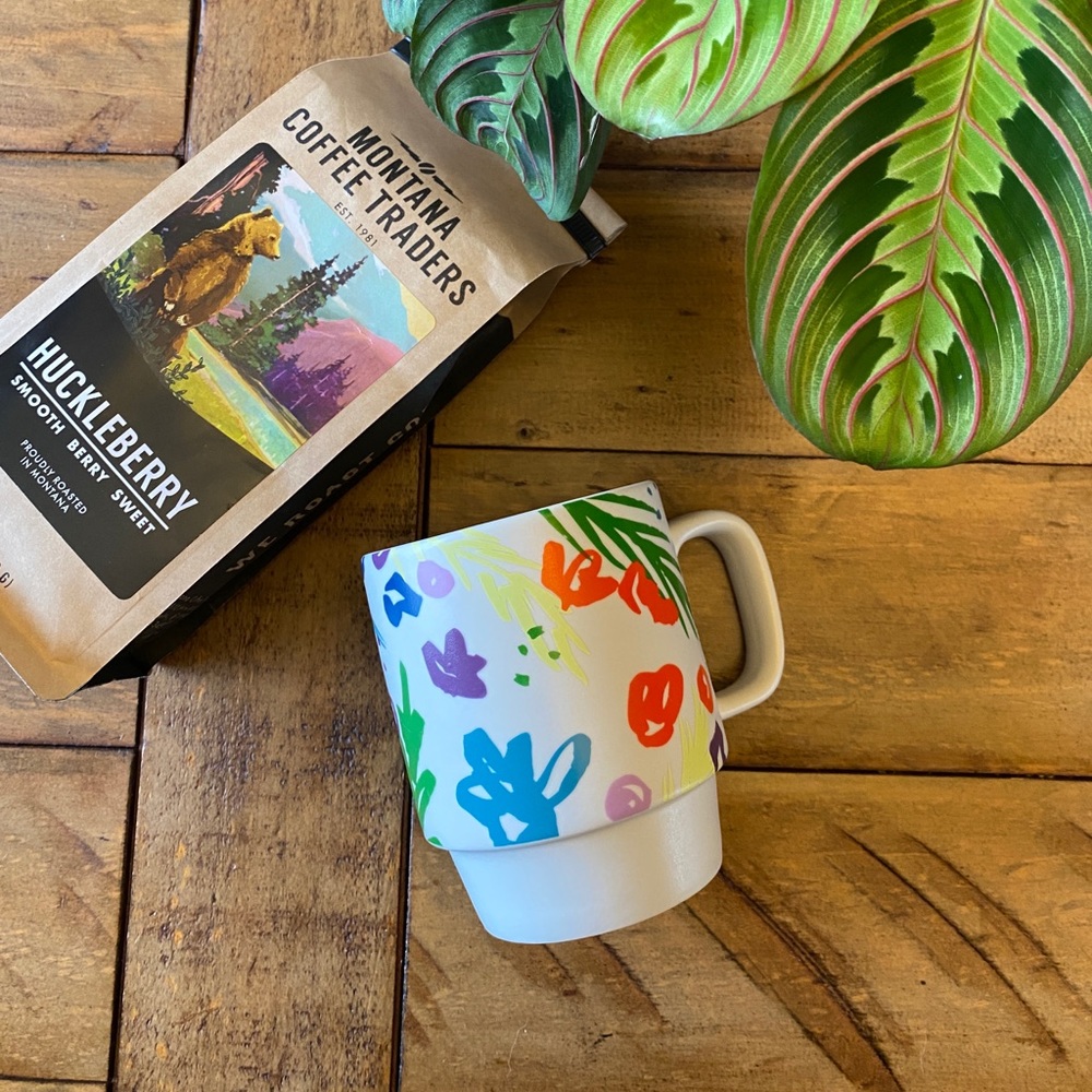 Starbucks 2016 Abstract Flower Coffee Mug